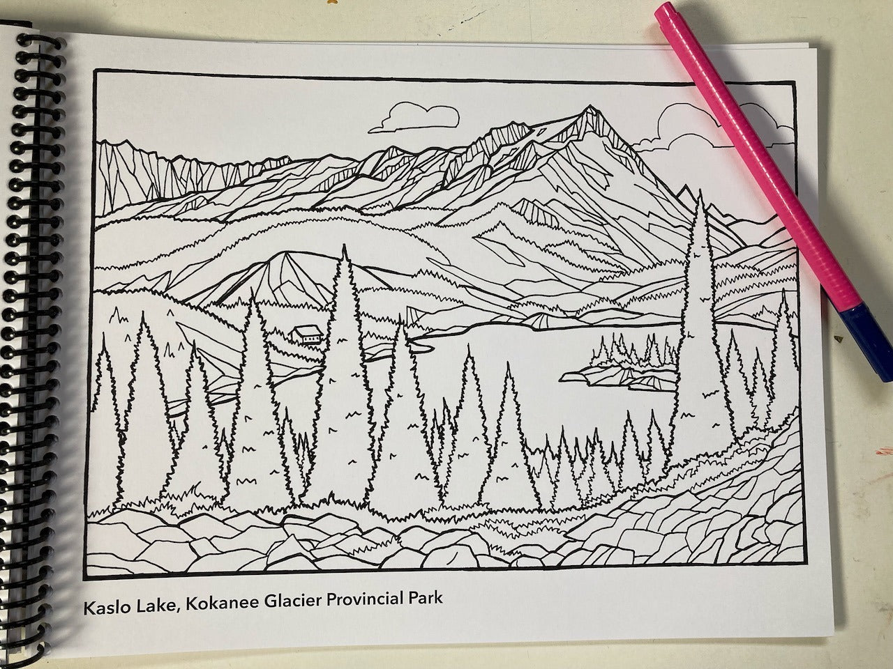 Kootenay Colouring Book - Wholesale