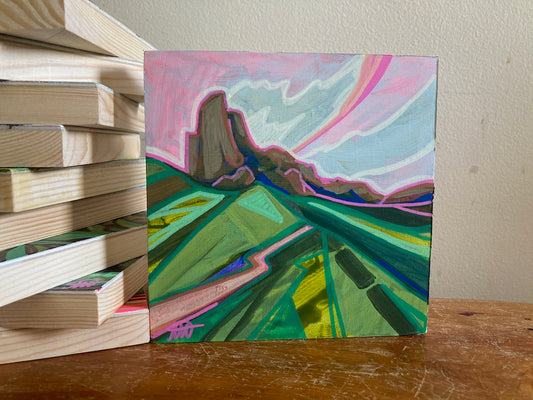 Gimli Peak - Original Painting