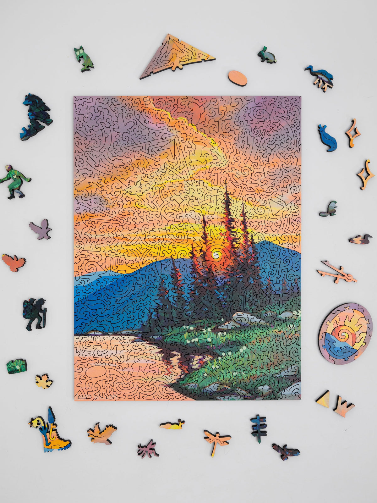 Suncatcher Stumpcraft Wooden Puzzle **Local Pick-Up**