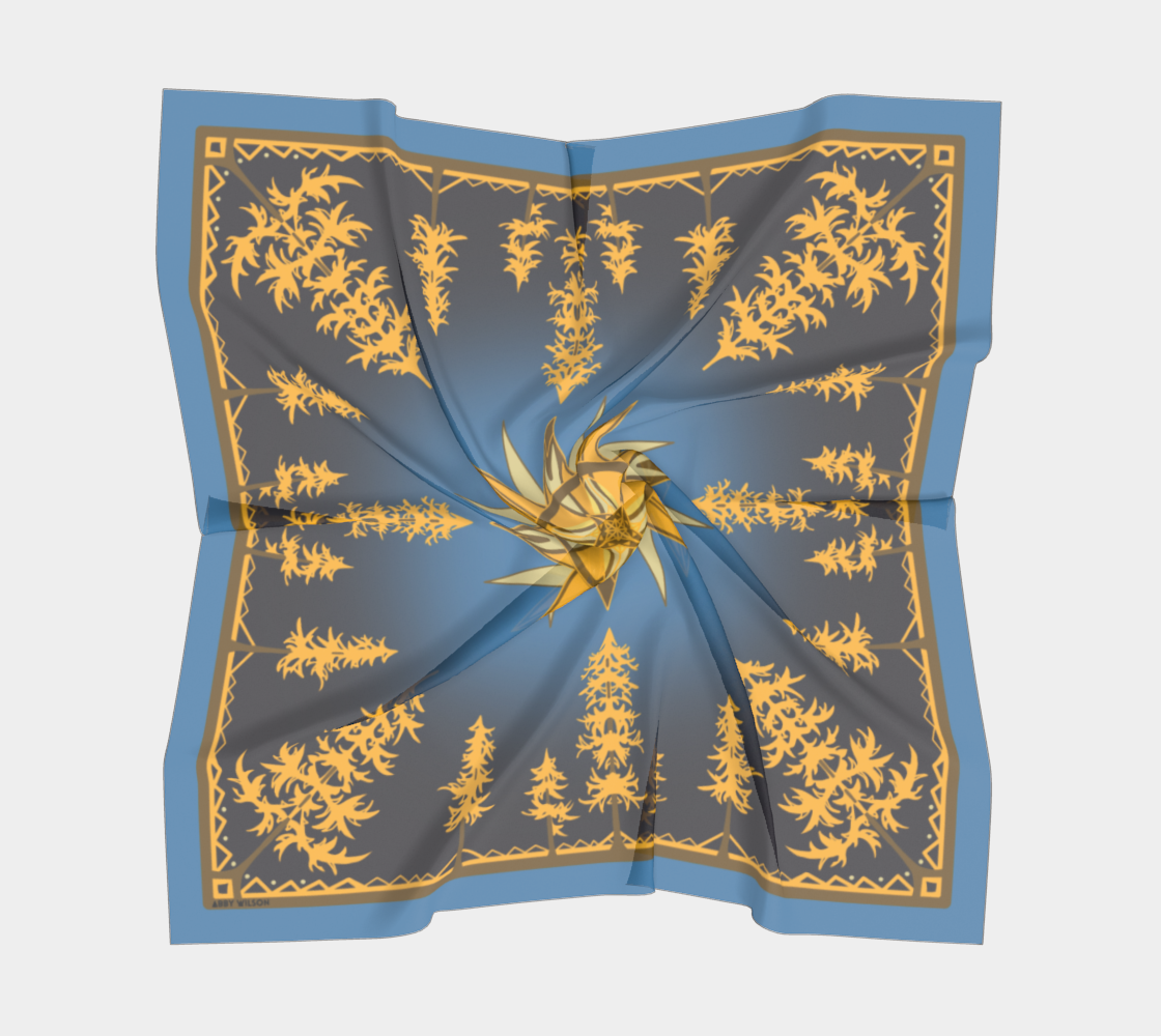 Golden Larches Bandana