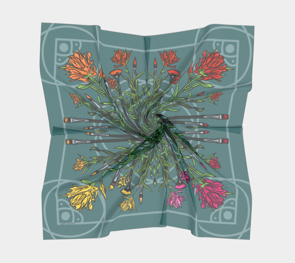 Paintbrush Medley Bandana