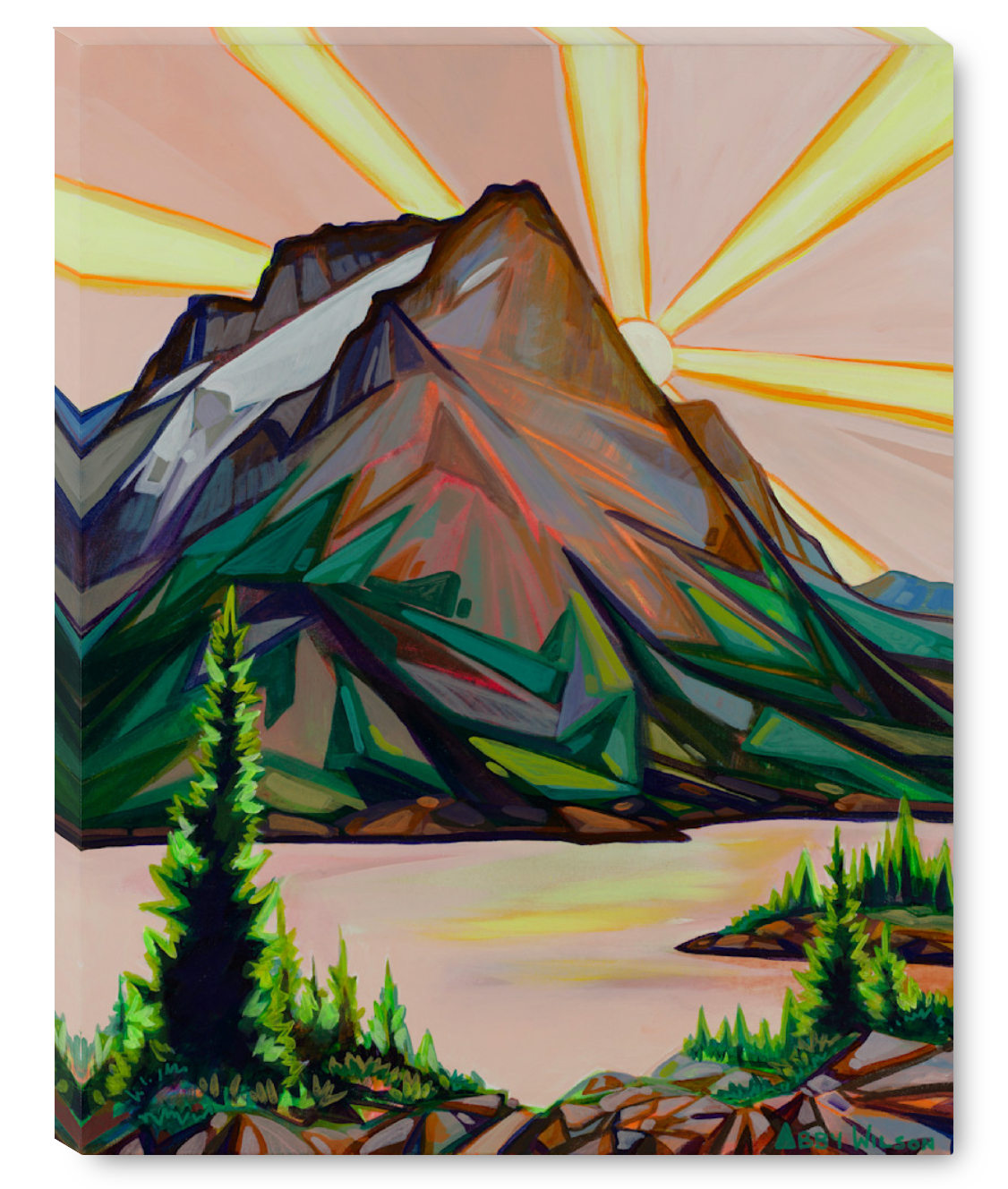 Kokanee Sunrise- Archival Fine Art Print