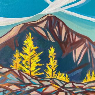Lucky Larches - Original Painting