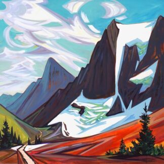 Tumbling Glacier - Original Painting