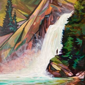 Wilson Creek Falls - Original Painting